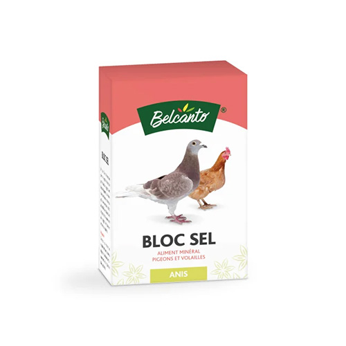 BLOC SEL OISEAU ANISE BELCANTO