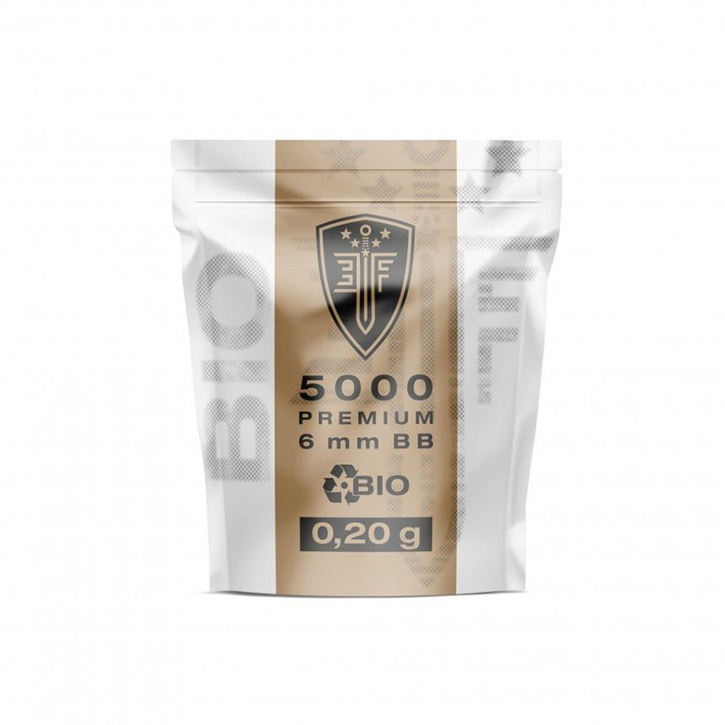 BILLES AIRSOFT BIO ELITE FORCE 0,20 G X5000