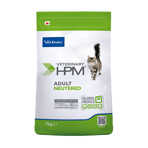 VET HPM ADULT SALMON NEUT&ENTIRE CAT 3KG