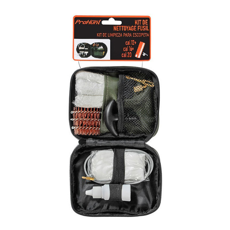 TROUSSE DE NETTOYAGE FUSIL CAL 12-16-20