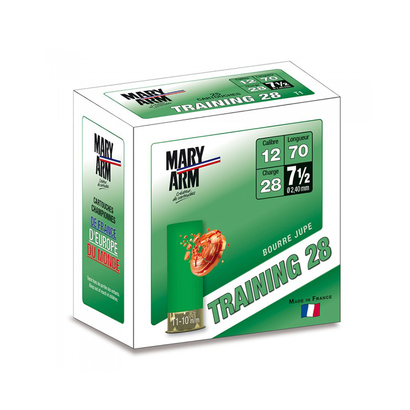 CARTOUCHE MARY TRAINING 28G P7.5 BJ